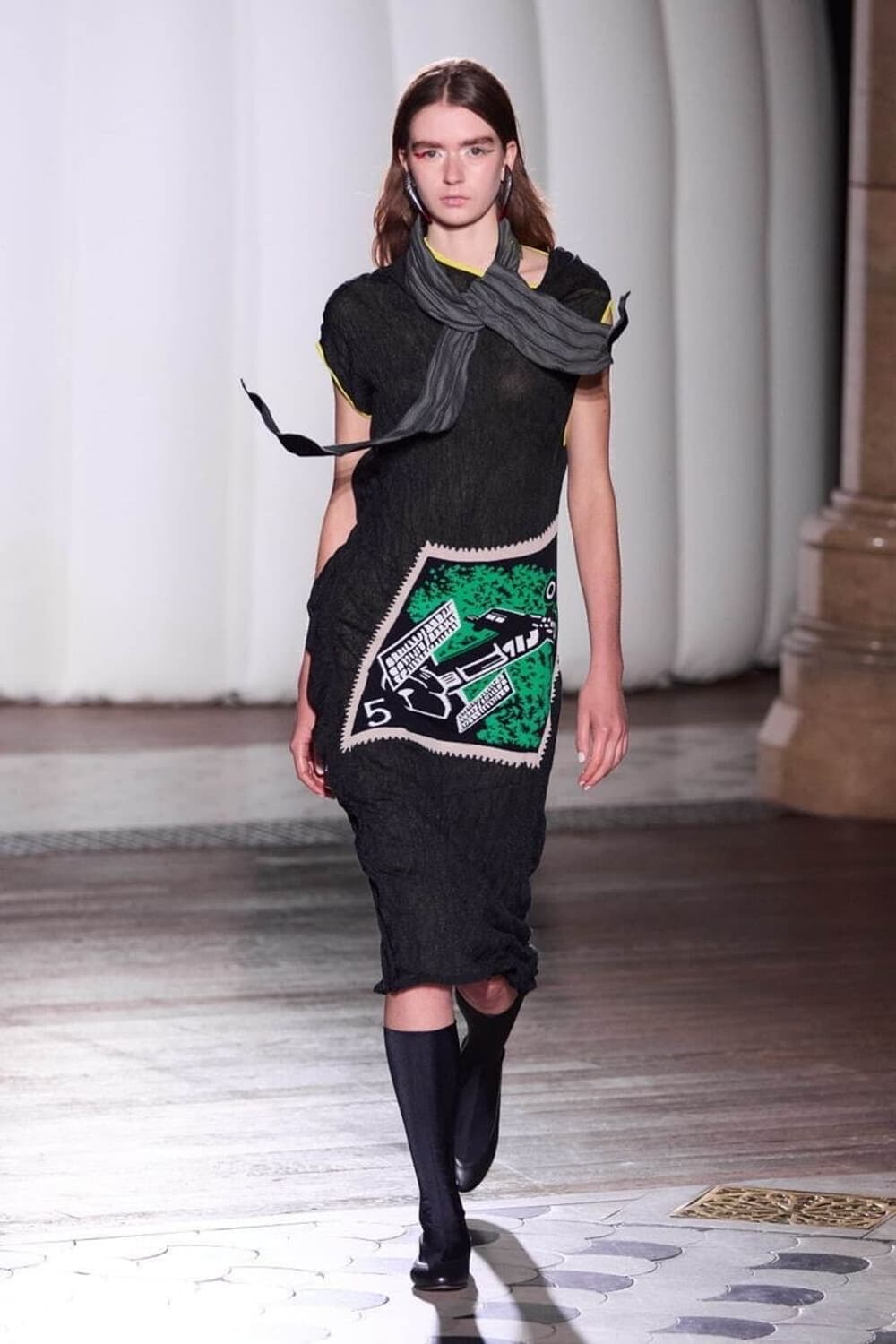 Kiko Kostadinov Satellite Knit Dress 상품이미지4