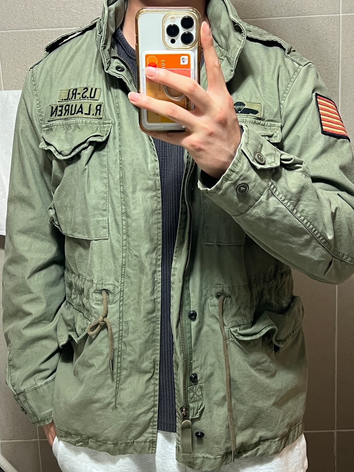 🧥폴로 M65 야상 / 100사이즈 상품이미지9