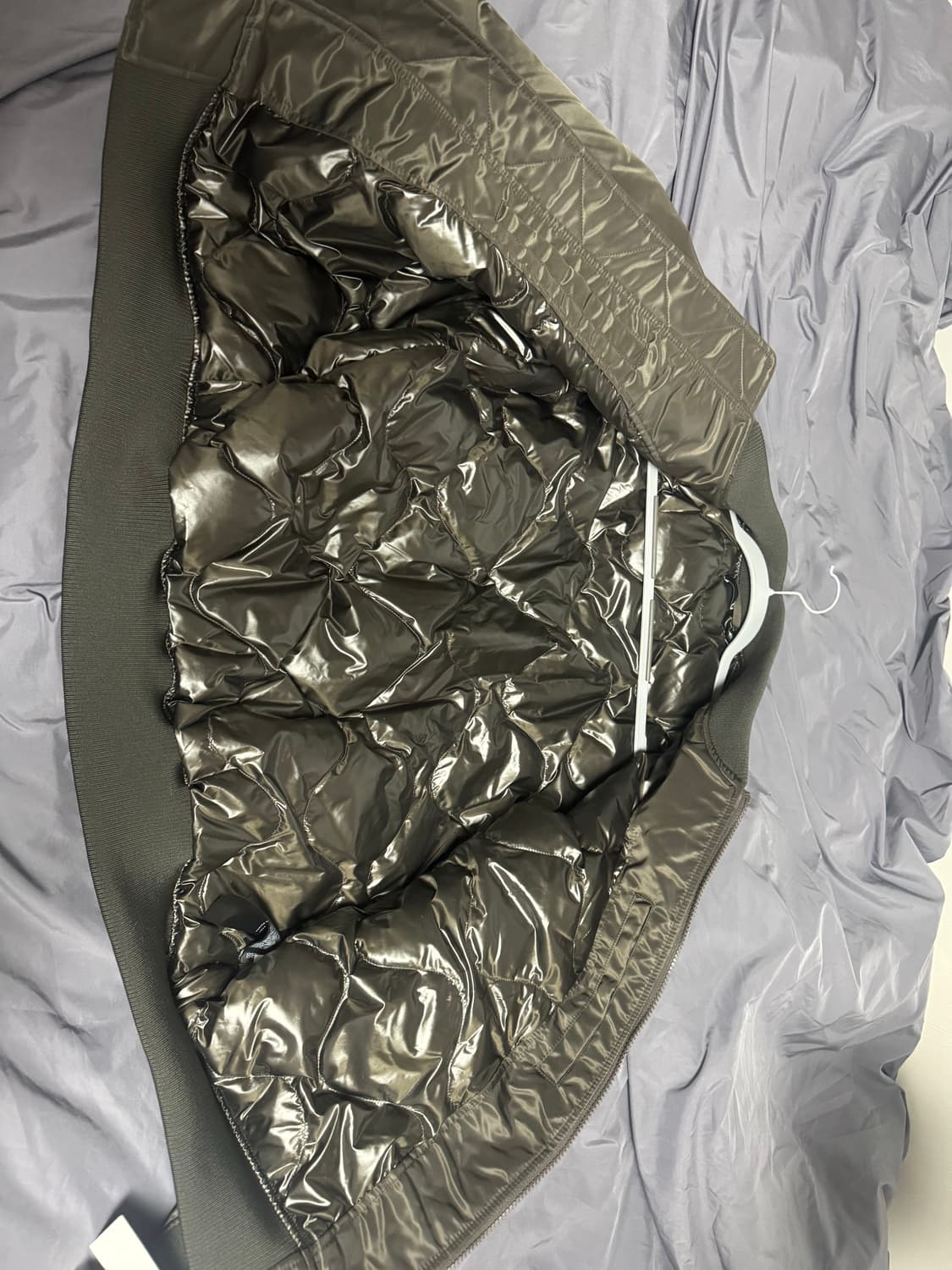 유니클로X질샌더 ma-1자켓(그레이)L사이즈  상품이미지2