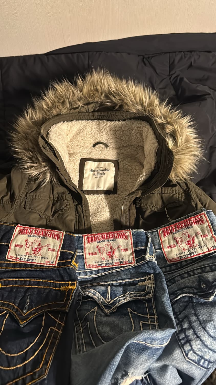 트루릴리전 조이 수퍼 티 부츠컷 데님 팬츠 상품이미지10