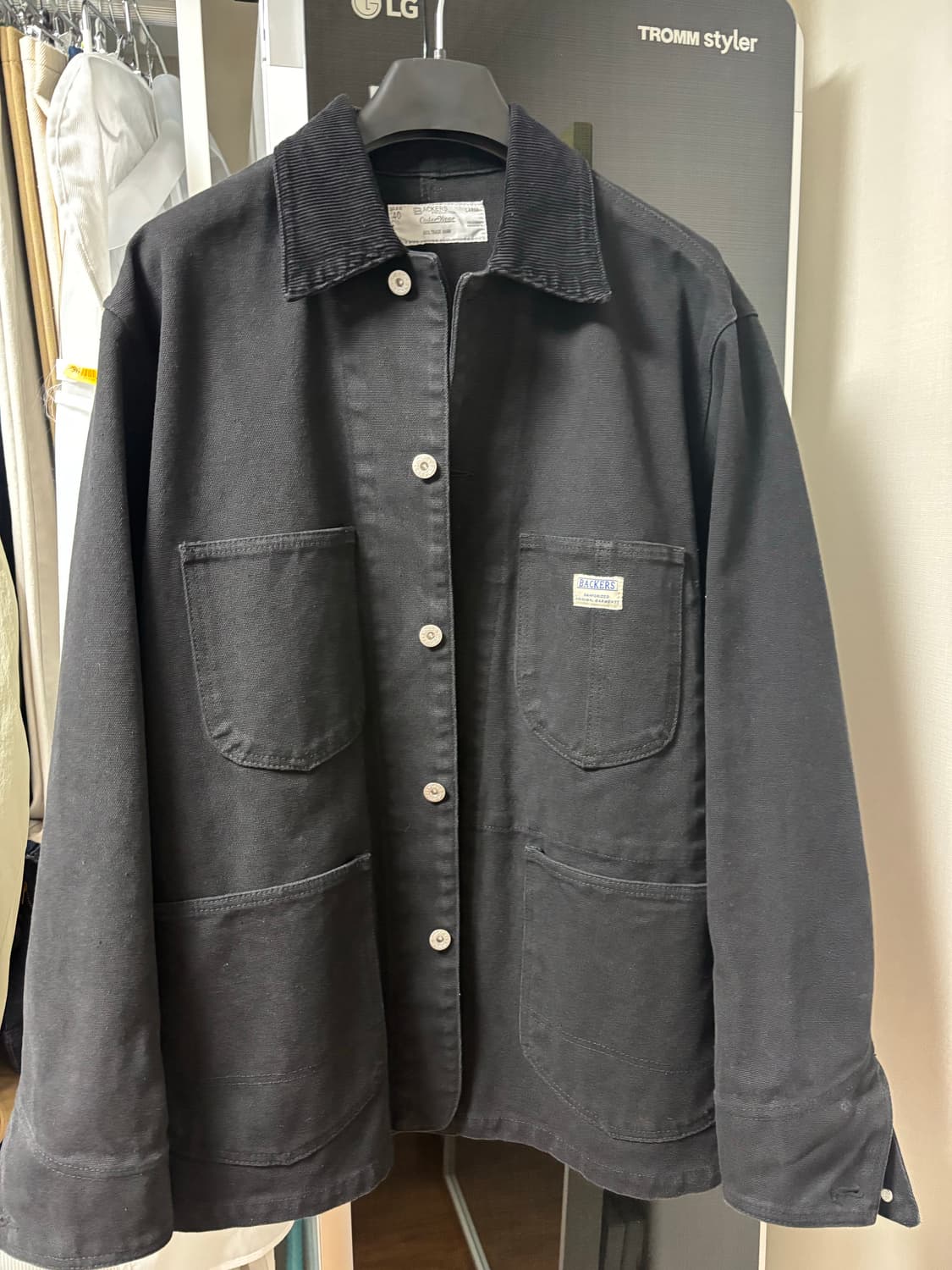 백커스 헤비코튼 워크 자켓 상품이미지1