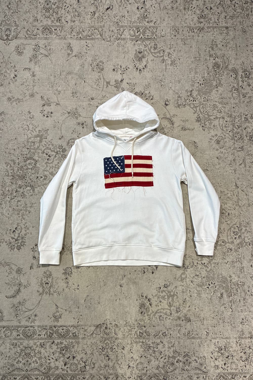 Distressed American Flag Hoodie  상품이미지6