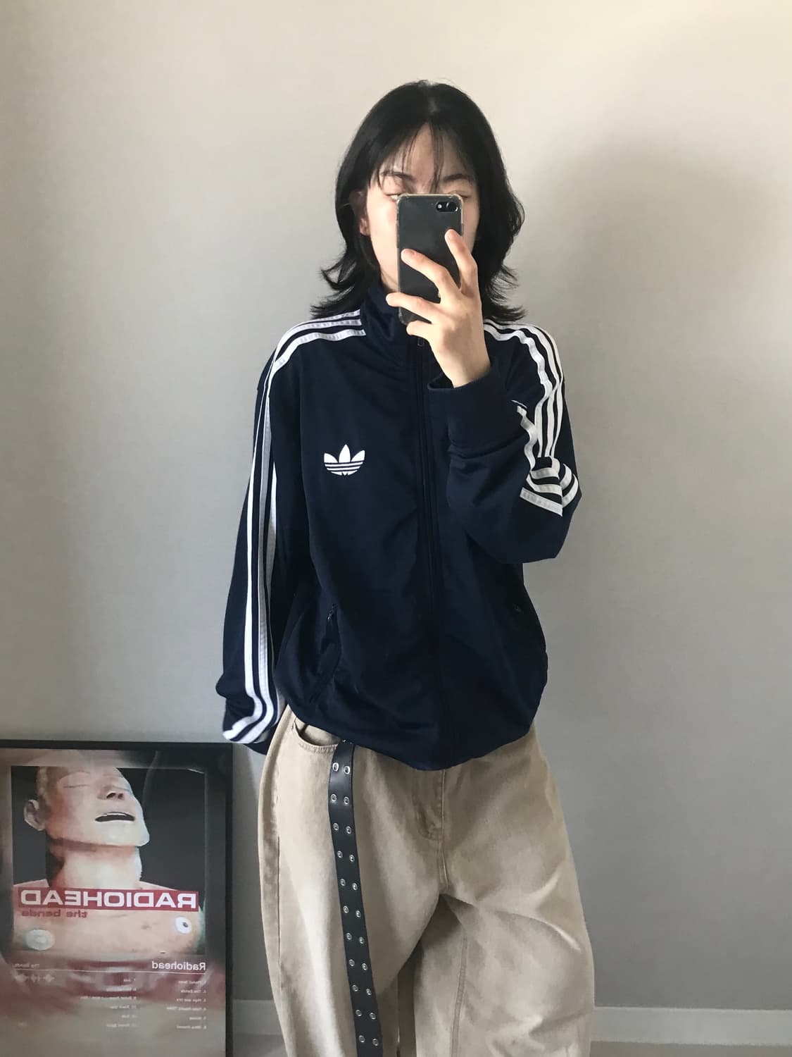 아디다스 파이어버드 네이비 트랙탑 져지 상품이미지2