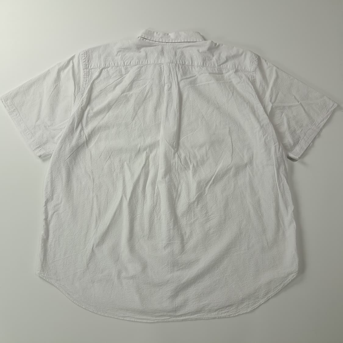 CK503 2XB 폴로 시어서커 화이트 반팔 셔츠 남방 상품이미지6