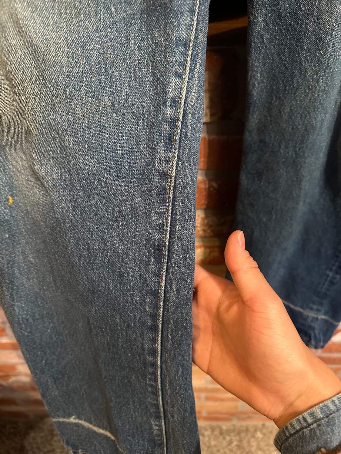 80s USA 빈티지 리바이스 501 데님 팬츠 상품이미지5