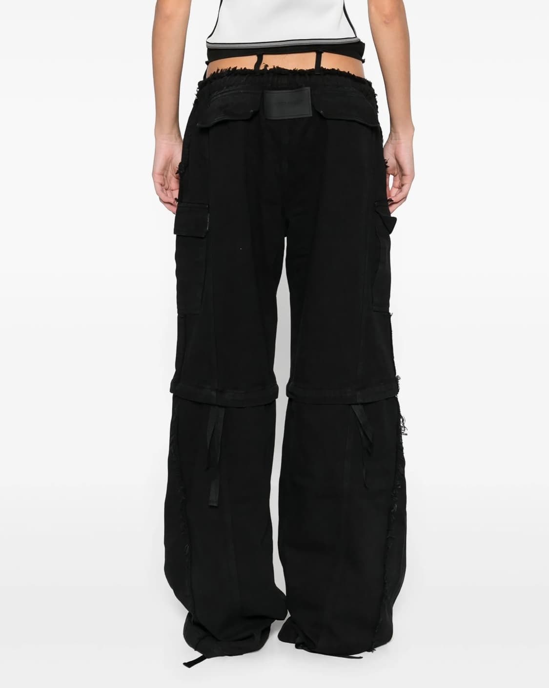 오토링거 BAGGY CARGO PANTS (BLACK) 상품이미지2