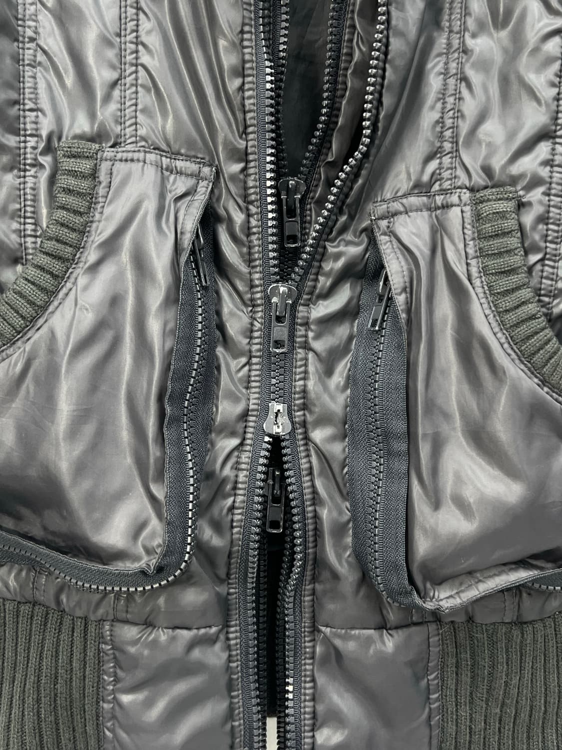 Ghost Of Harlem muti-zip coat 상품이미지7