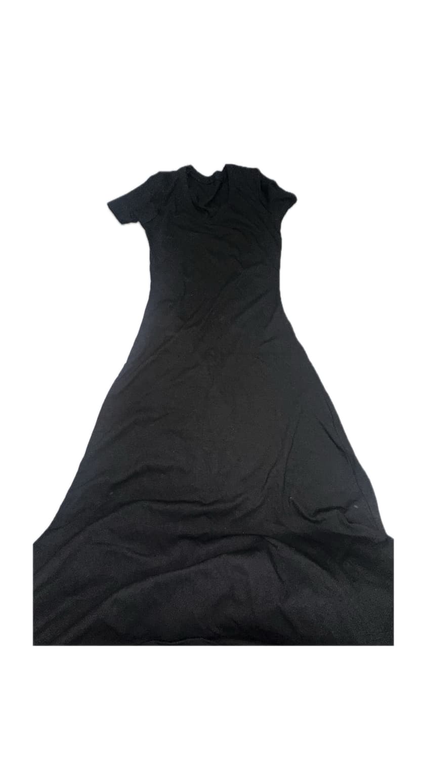 메이블린 반팔 롱 원피스 상품이미지1