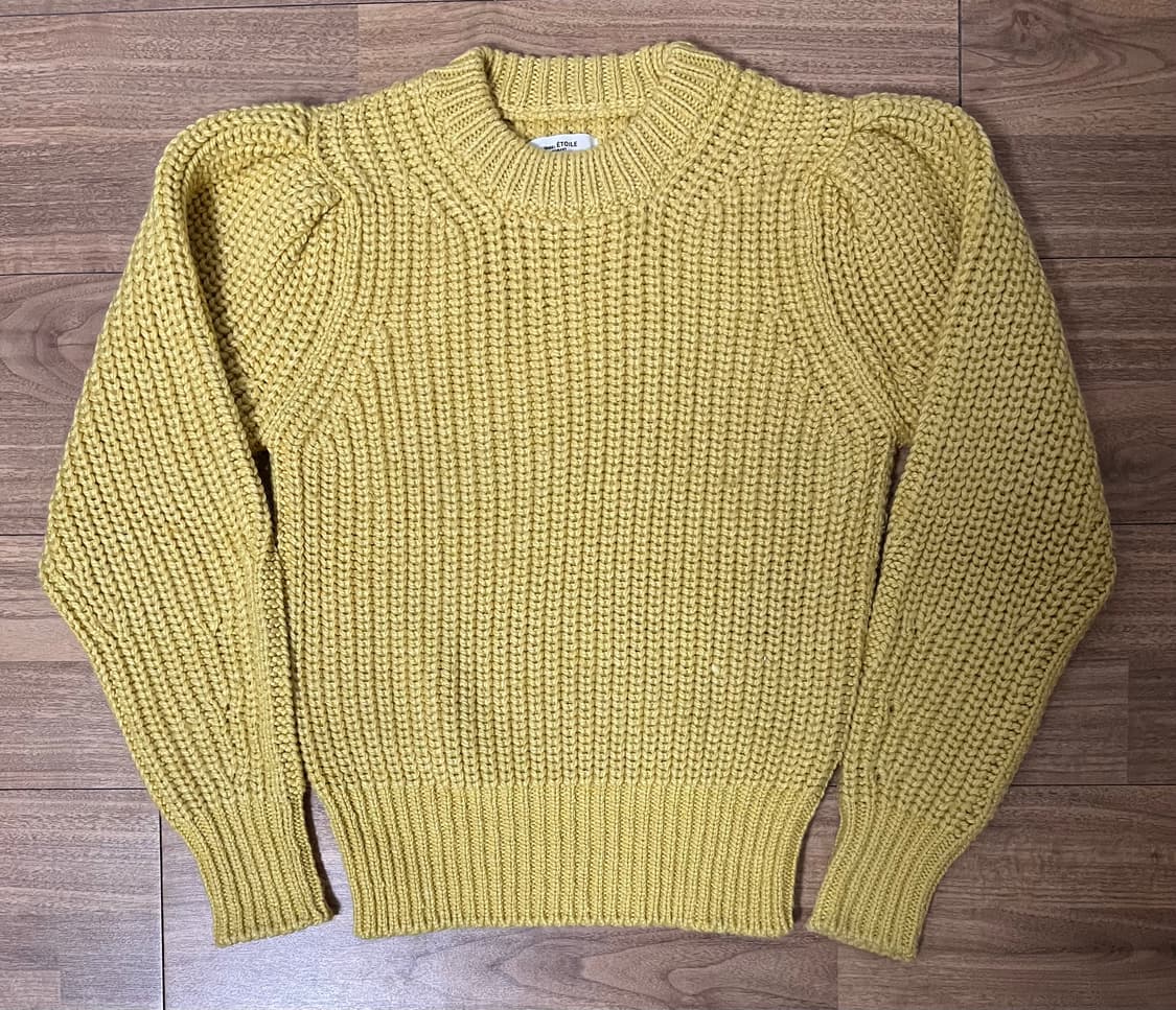 이자벨마랑 옐로우 퍼프 니트 36 상품이미지1