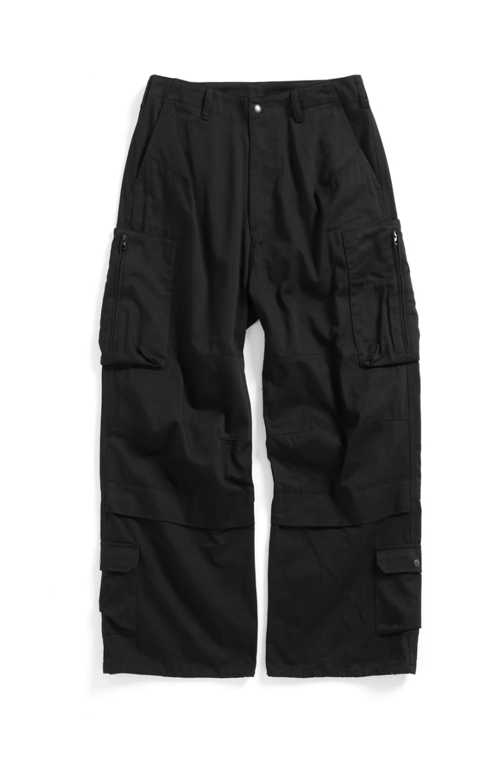[3] Zip Cargo Work Pants Black 상품이미지1