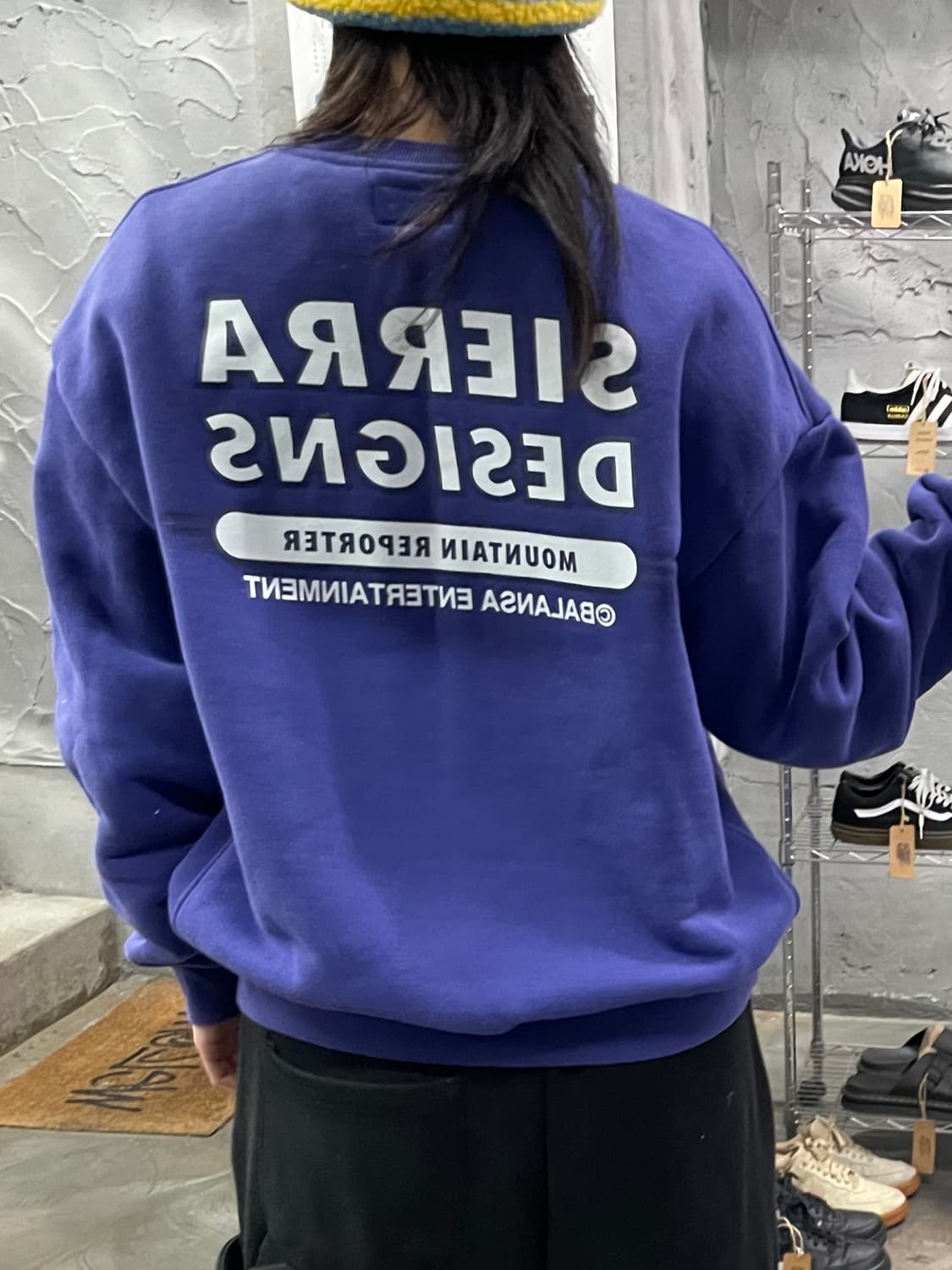 시에라 디자인 X 발란사 스웻셔츠 상품이미지8