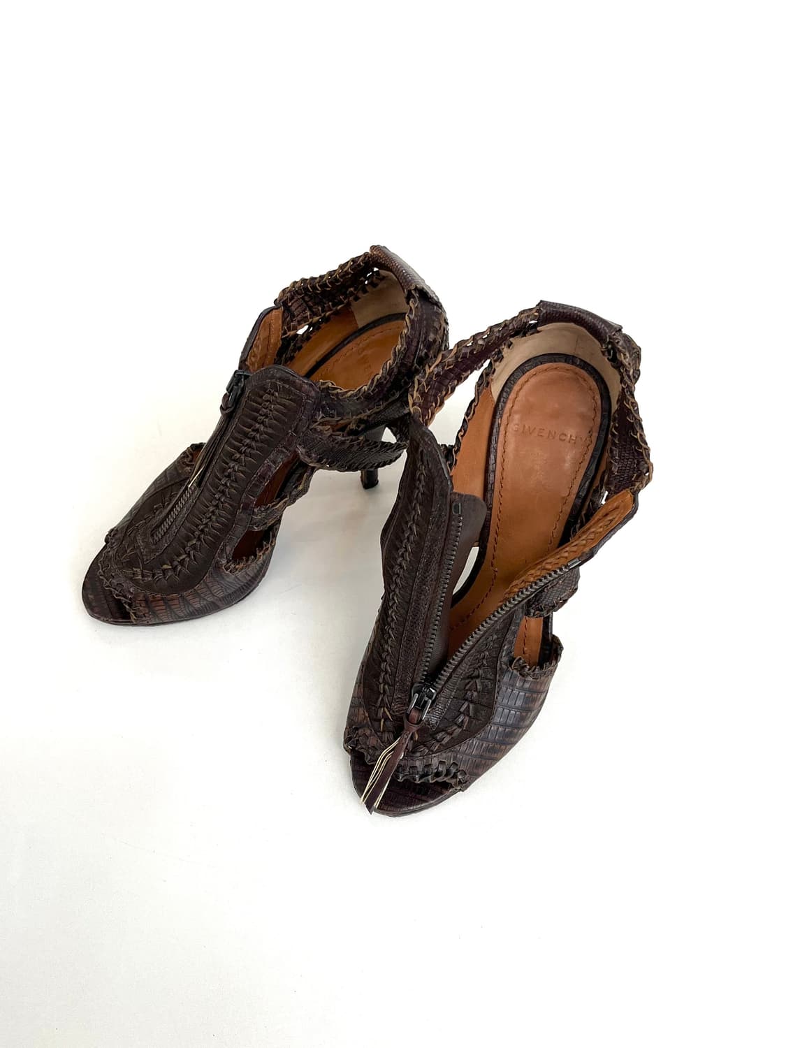 지방시 2010s 리카르도 티시 리자드 레더 힐 상품이미지6