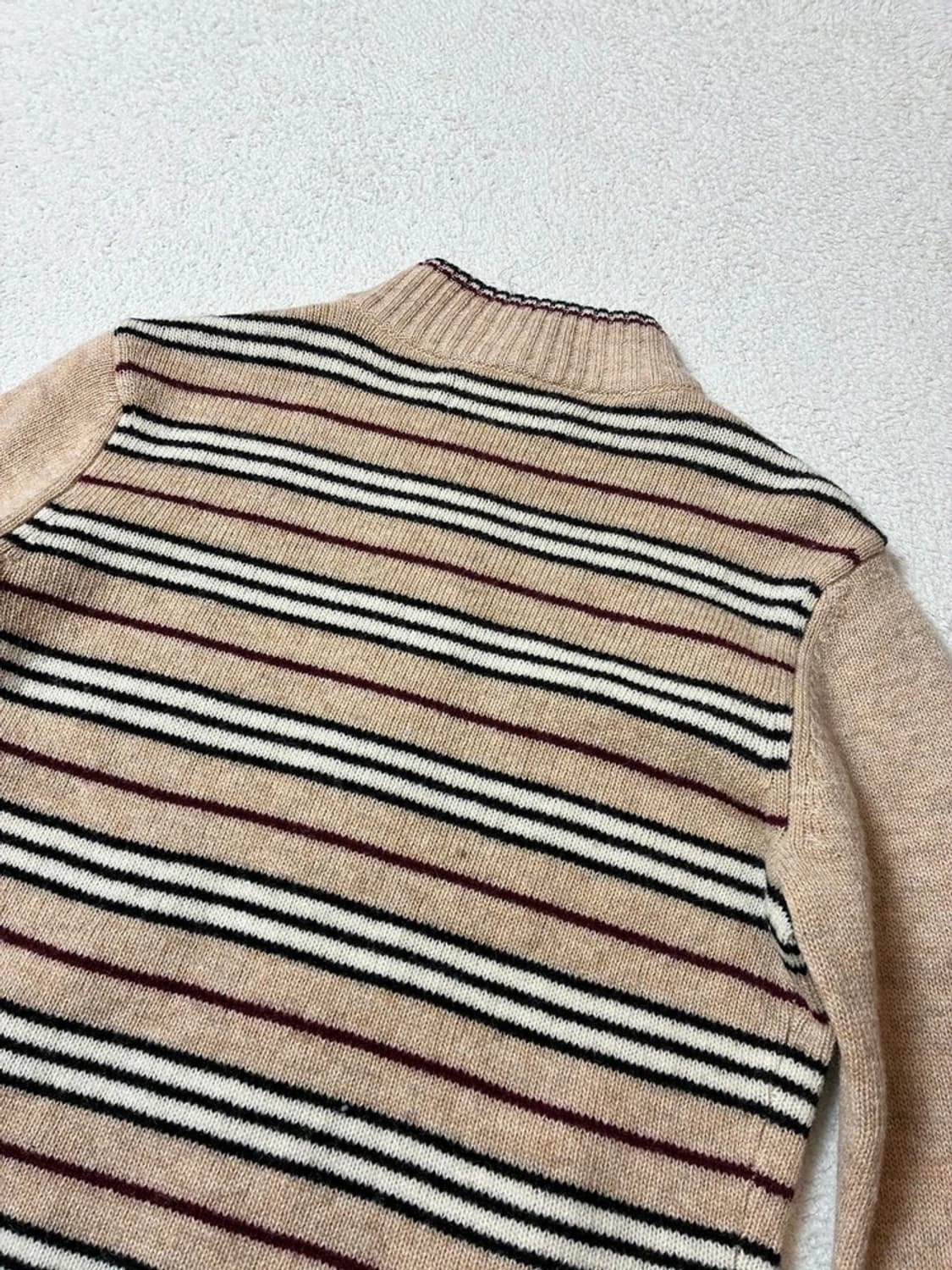 버버리 블루라벨 00's 울 재패니즈 집업 니트 PN7800 상품이미지5