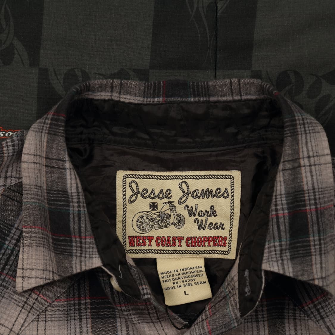 웨스트코스트초퍼스 체크 셔츠 XL B16 상품이미지4