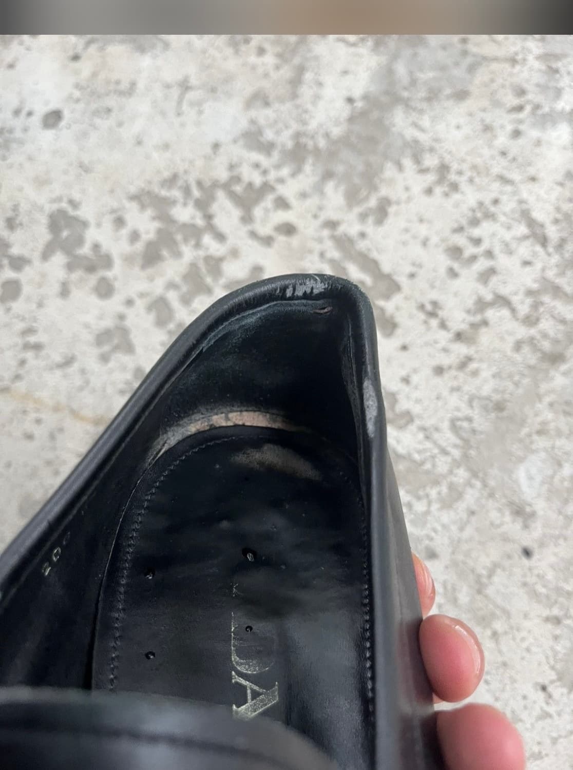 00s Vintage Prada loafer 상품이미지5