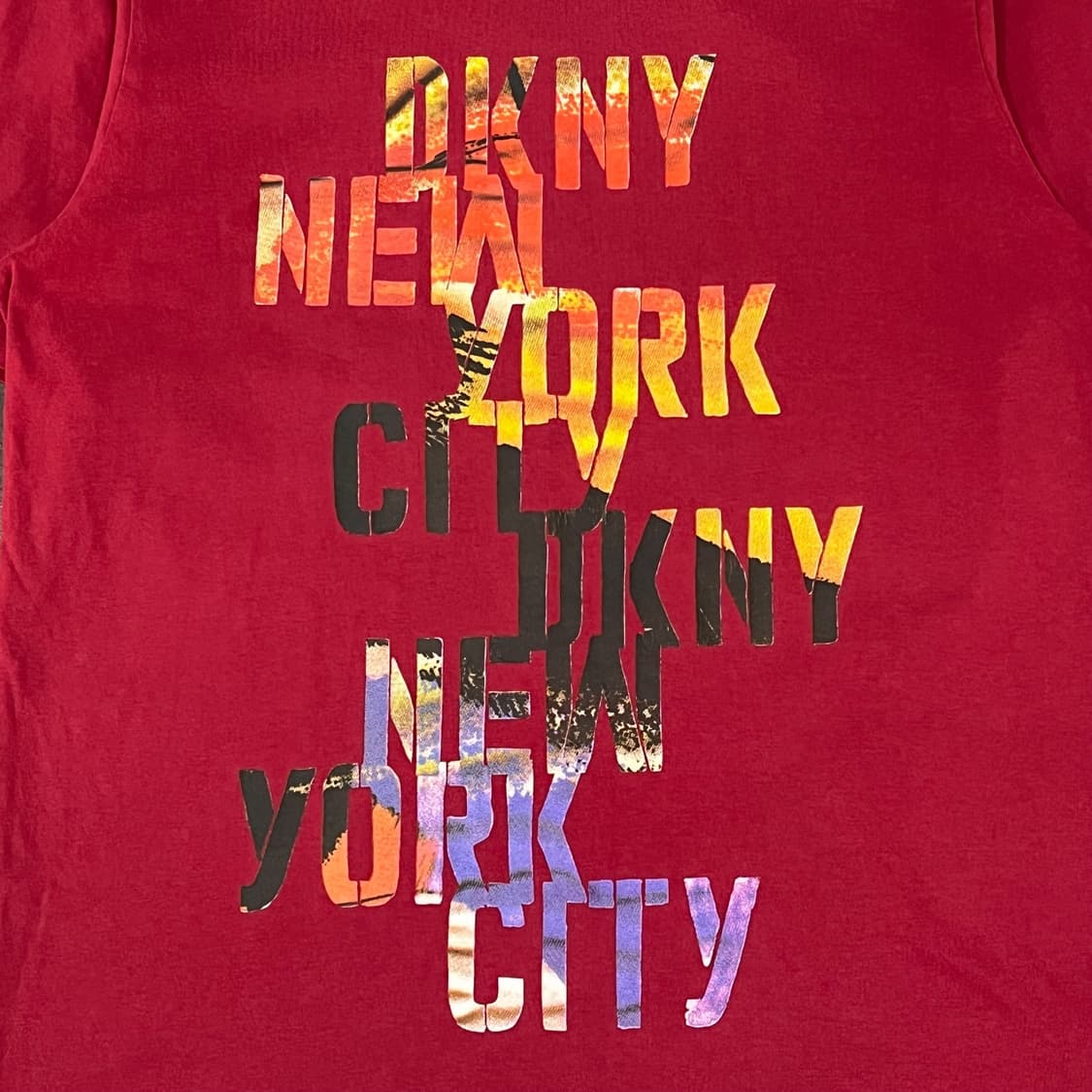  dkny 뉴욕 프린팅 반팔티 y12299 상품이미지5