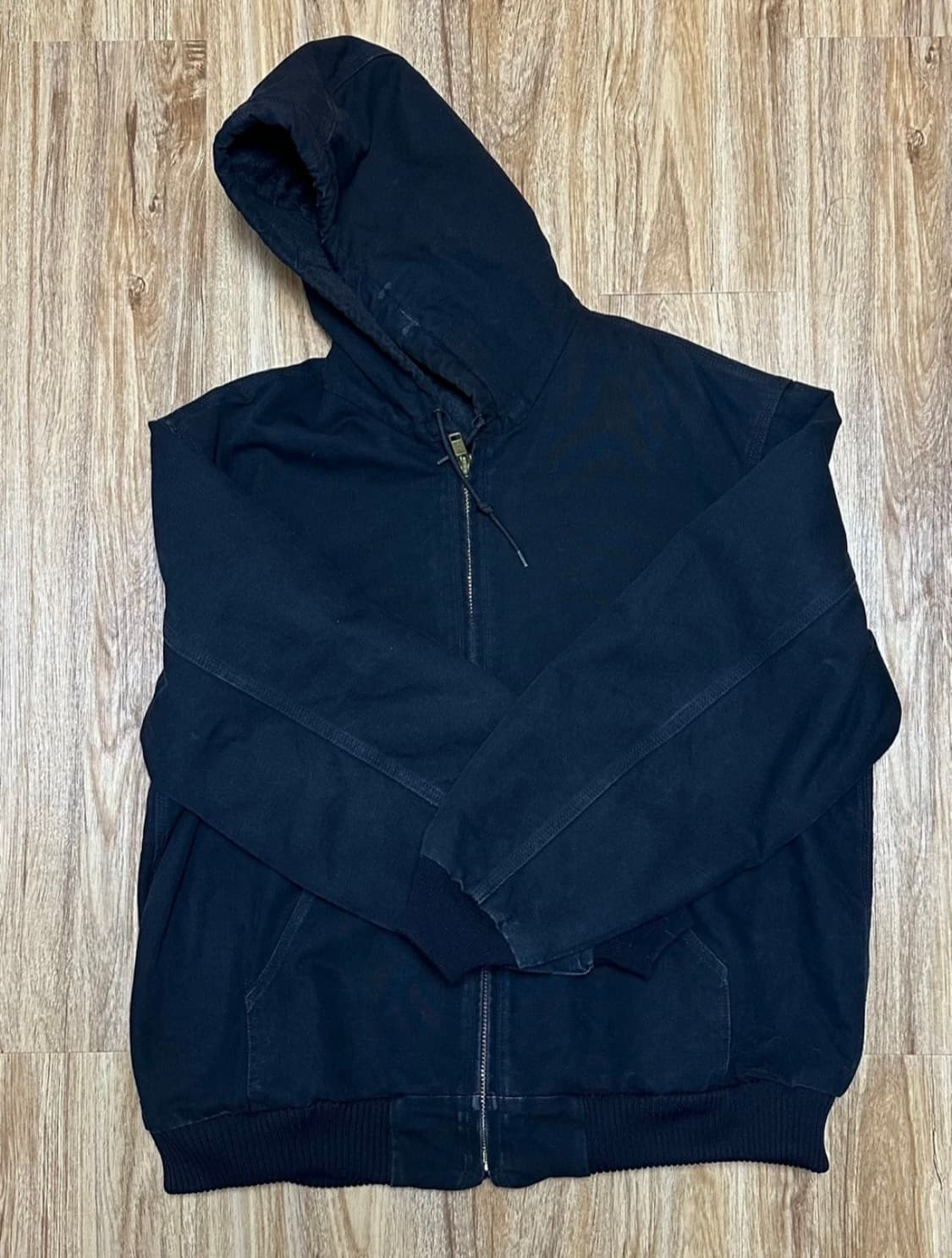 칼하트 J140 블랙 후드 자켓 XL 상품이미지4