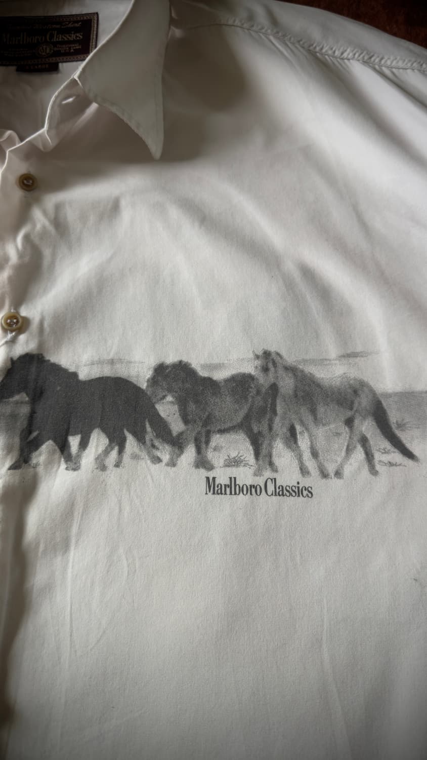 Malboro classic Horses print Shirt 상품이미지5