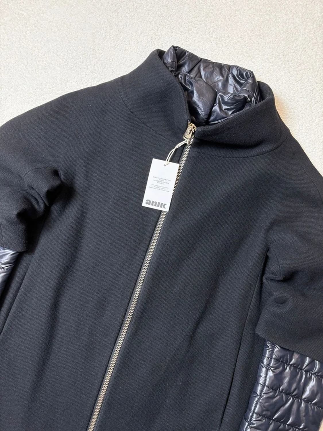 에르노 HERNO 패딩 캐시미어 블렌드 레이어드 울 롱 코트 PN6607 상품이미지3