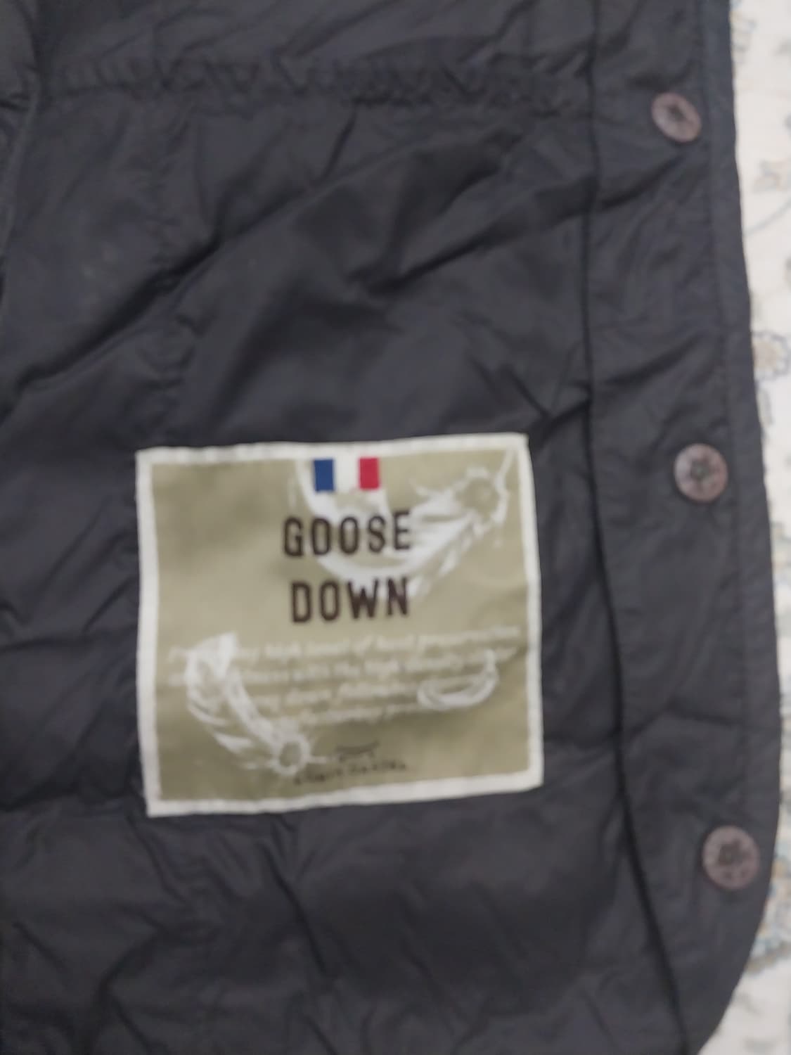 루이까스텔 골프 블랙 구스다운 경량 패딩조끼 95 상품이미지5