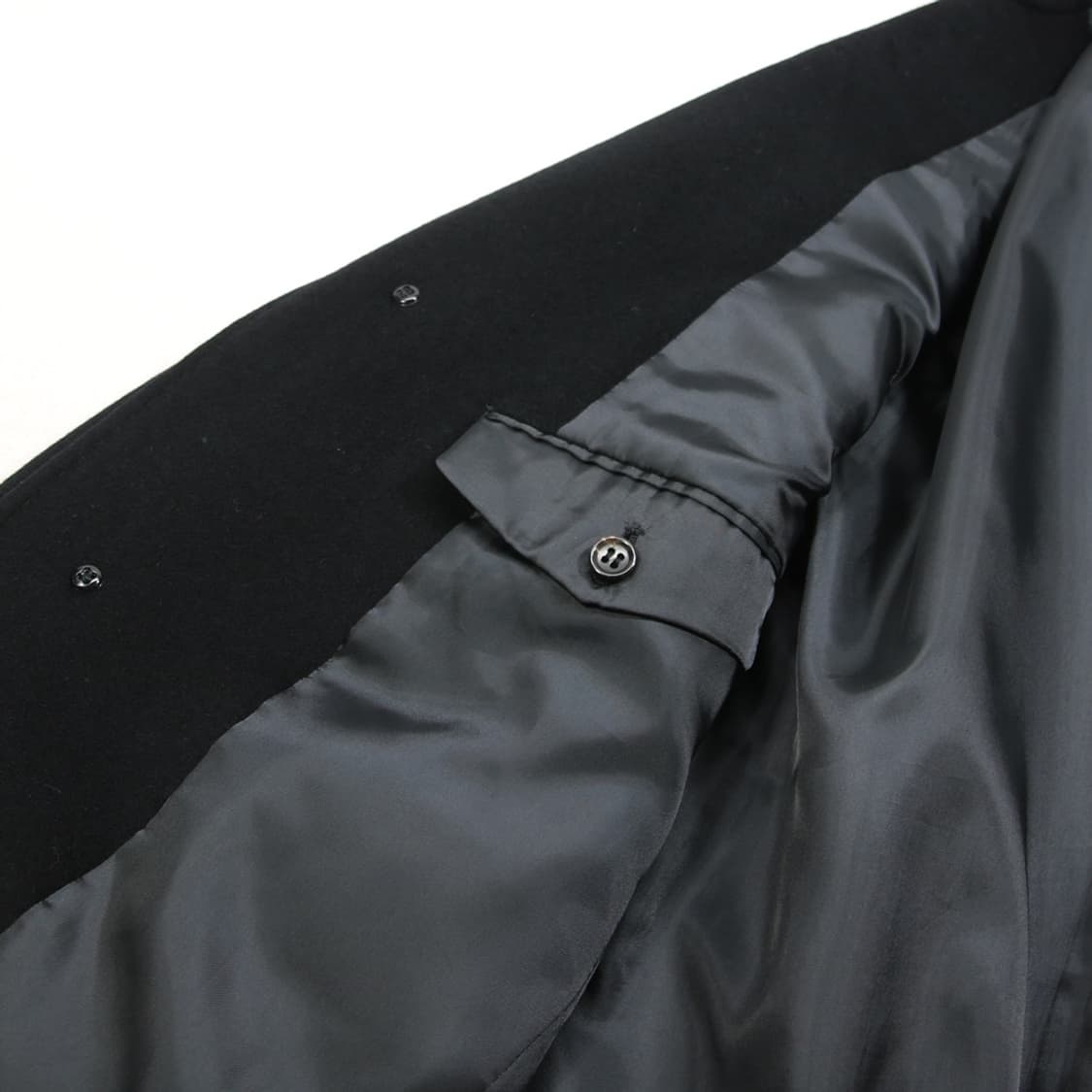 (착용컷) 캐시미어 싱글 롱 코트 (남성용 103) 상품이미지8