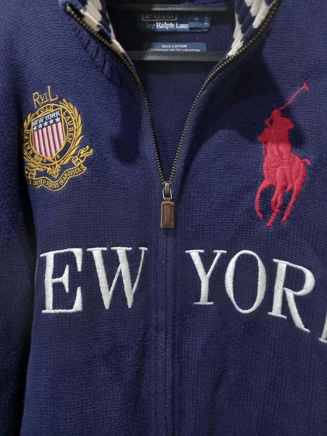 폴로 POLO 빅포니 뉴옥 집업 95/M 상품이미지3