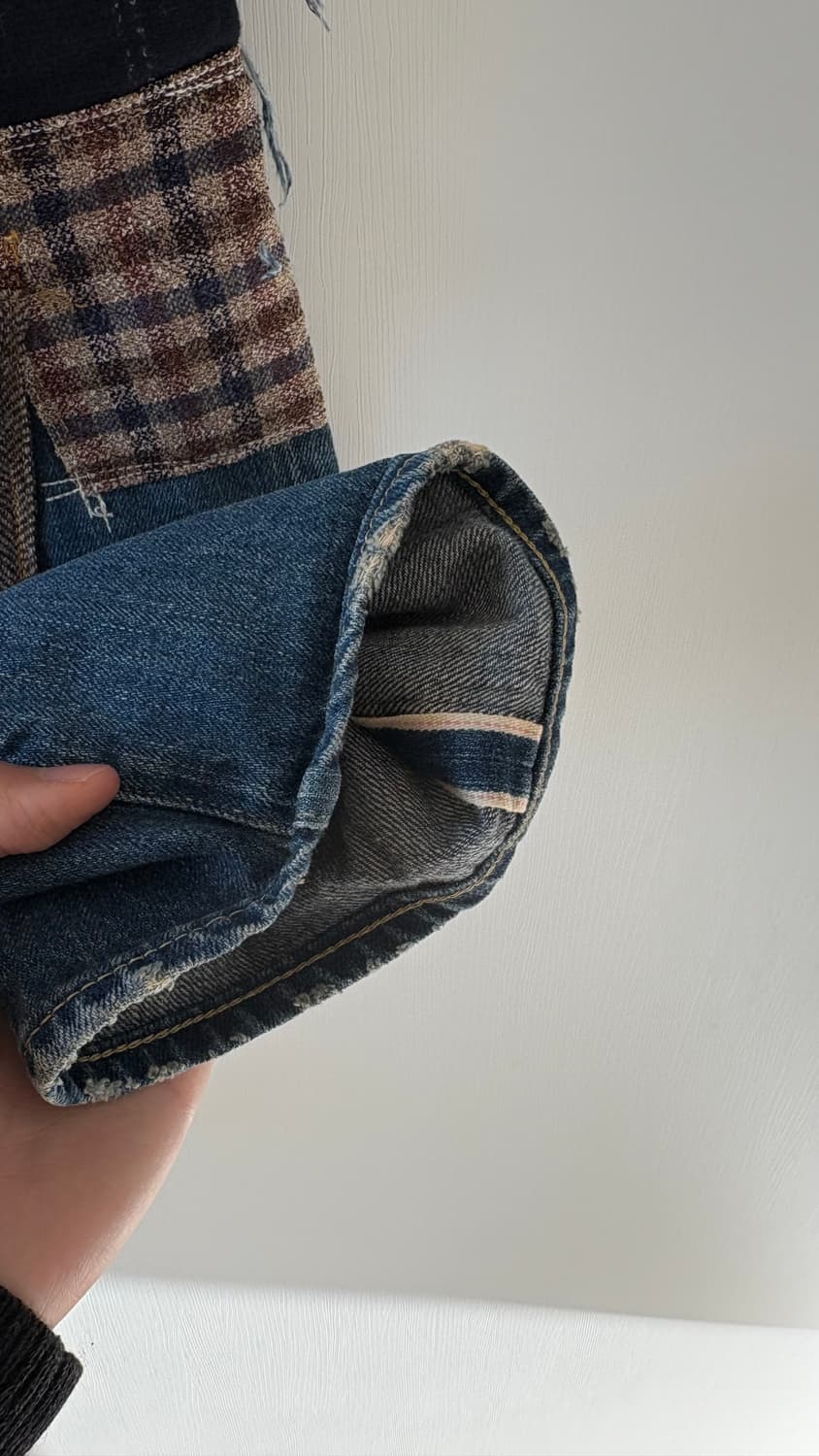 (M) 준야와타나베 리바이스 패치워크 데님 상품이미지8