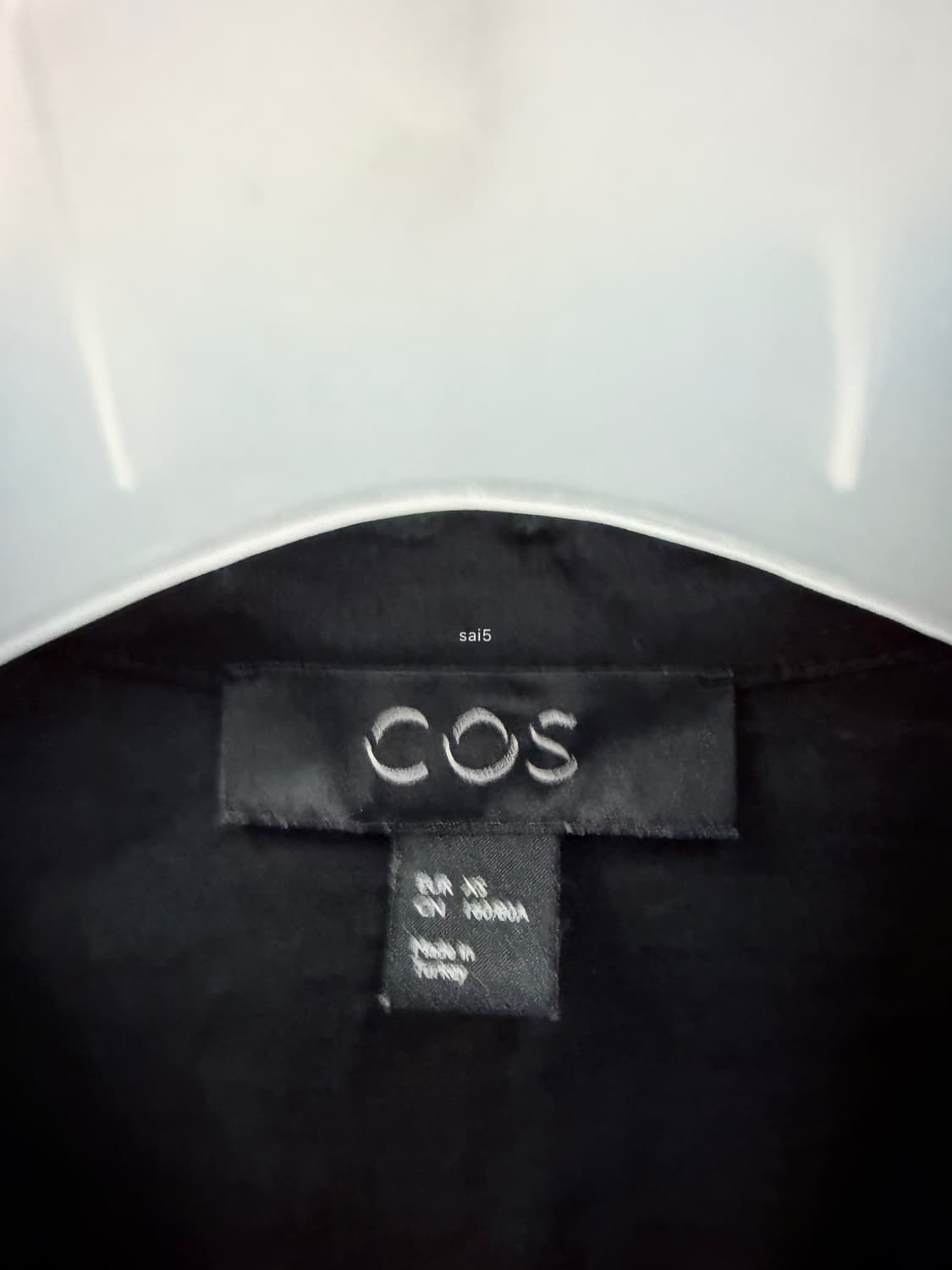 COS 코스 오버핏 셔츠 원피스 롱슬리브 상품이미지7
