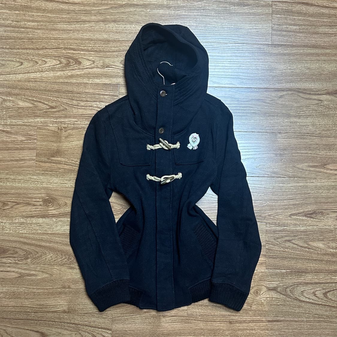 빈티지 후드 더플 코트 떡코 모리걸 공겜여주 코이세이오깔 긱시크 모리걸 상품이미지1