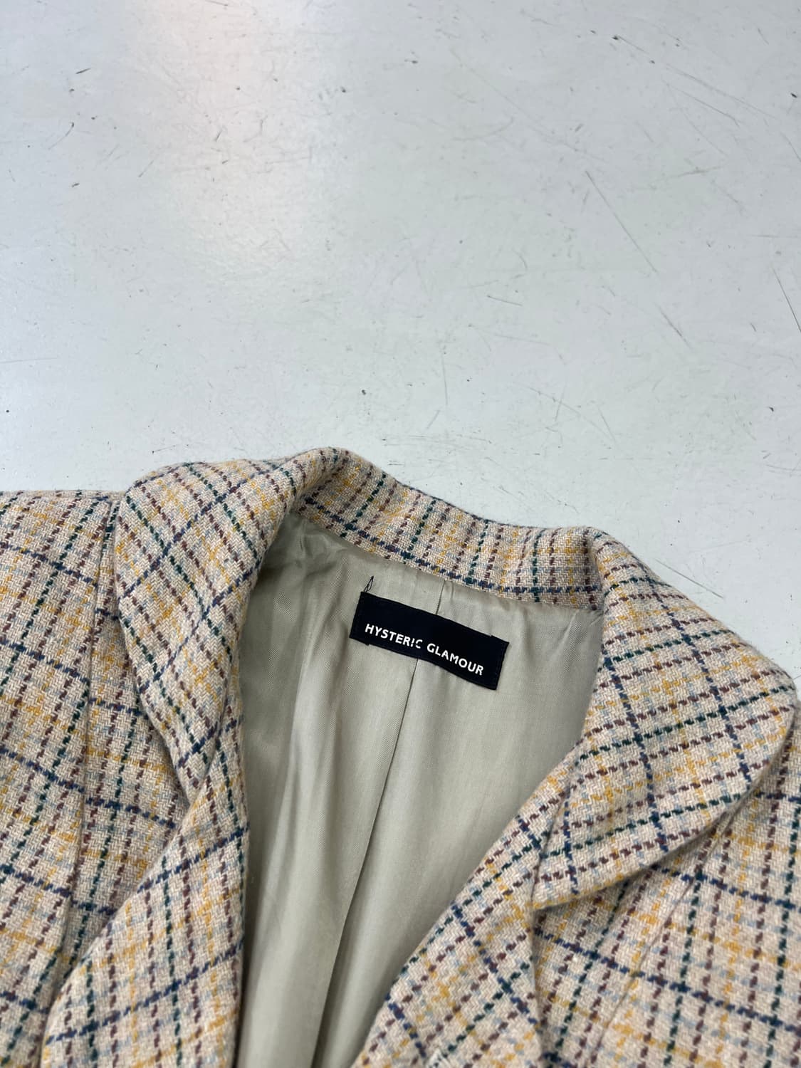 히스테릭글래머 체크자켓 상품이미지2