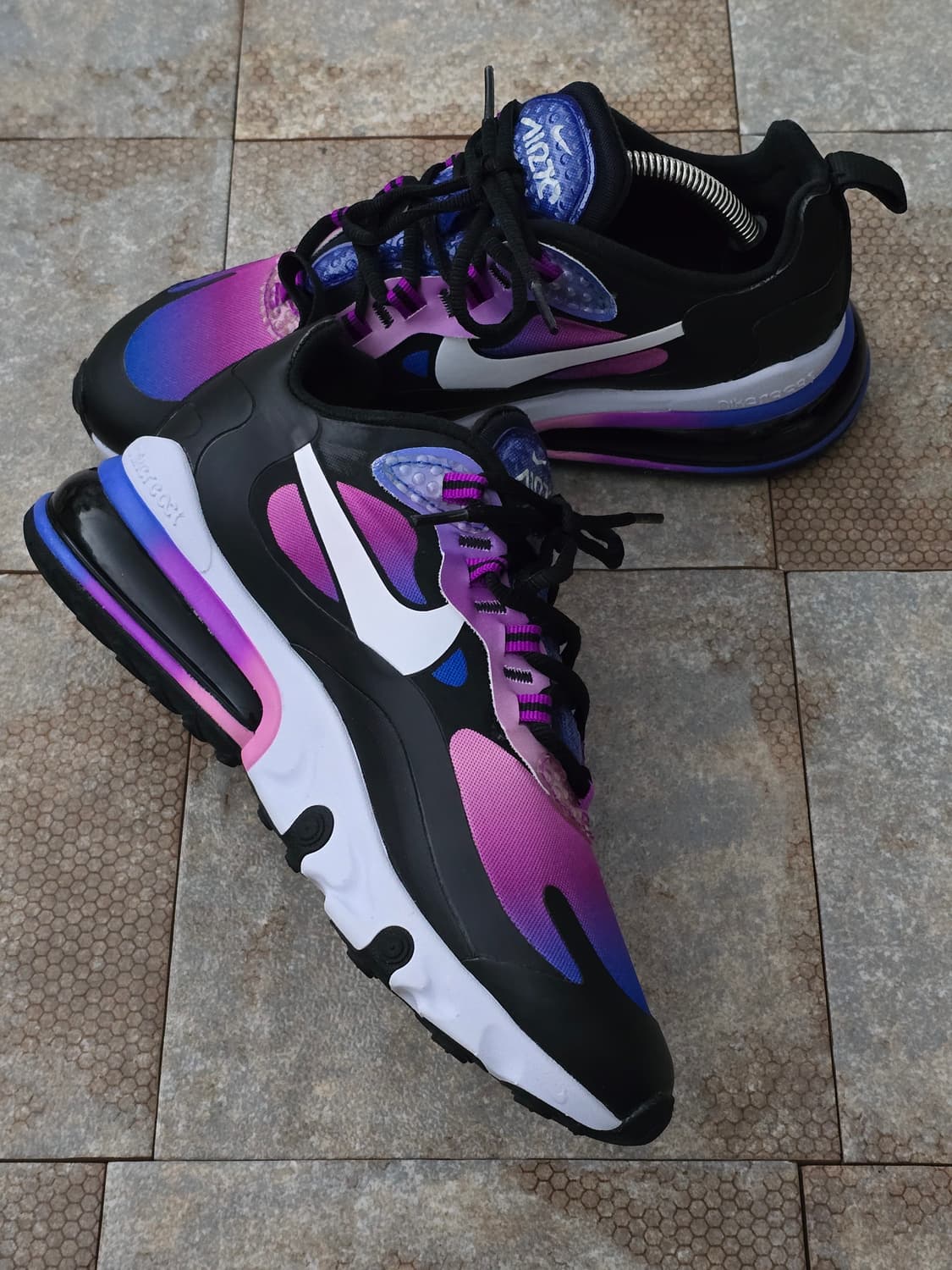 (245)나이키 에어맥스 270 리액트 se 하이퍼 블루 상품이미지5