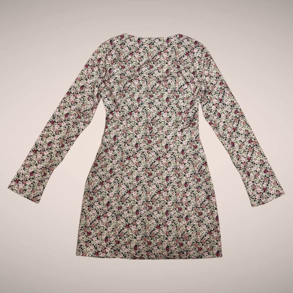 [반택포] 자라 ZARA 플로럴 롱 슬리브 미니 원피스 상품이미지5