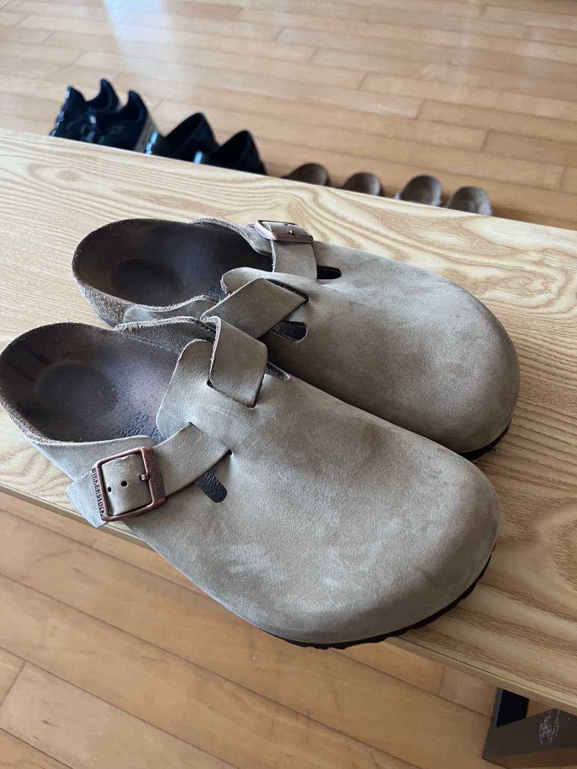 버켄스탁 보스턴 오일드 레더 토바코 41 (265) 상품이미지2