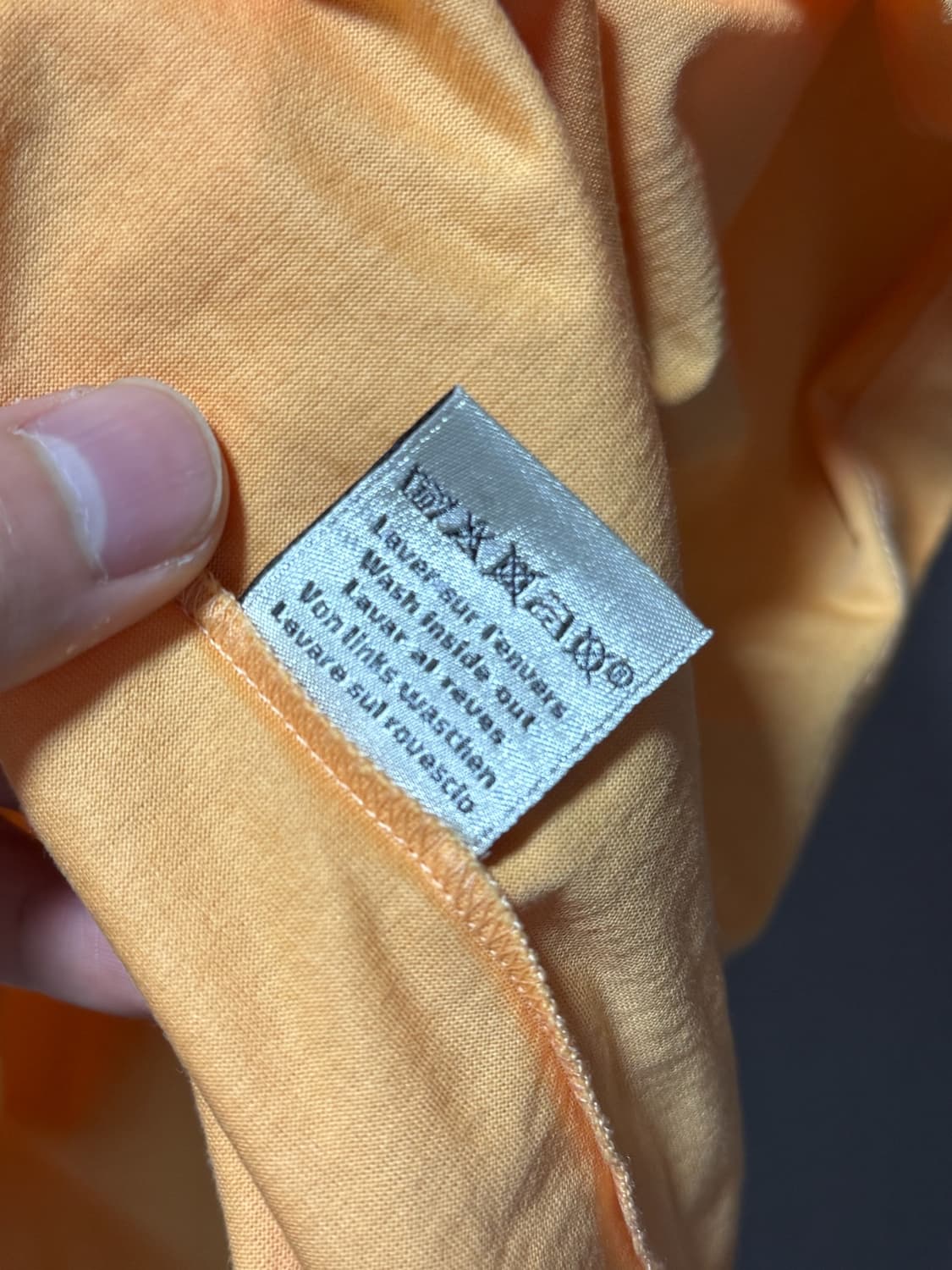 에르메스 24 프린팅 반팔 티셔츠 오렌지 L 상품이미지8