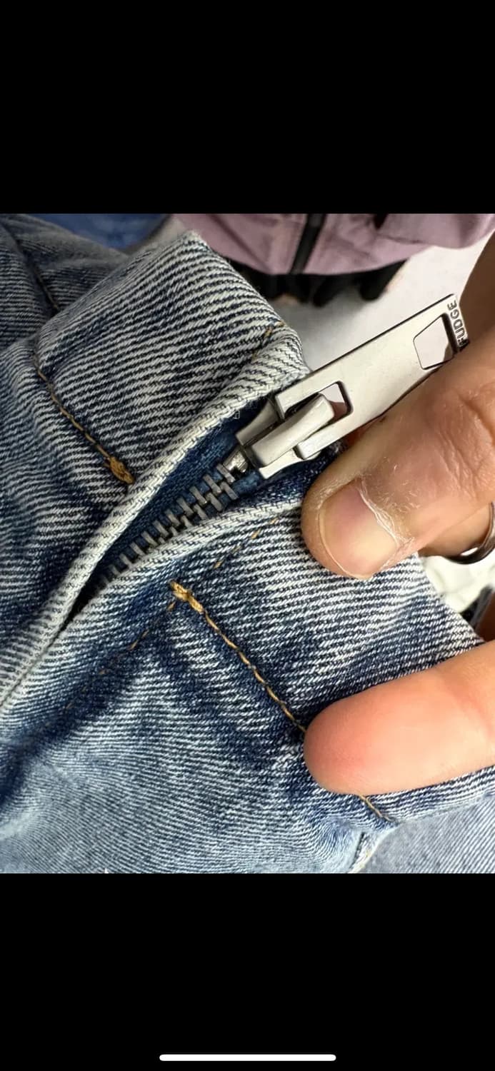 라퍼지스토어 드로잉 워싱 데님 투웨이 자켓 H2757 상품이미지6