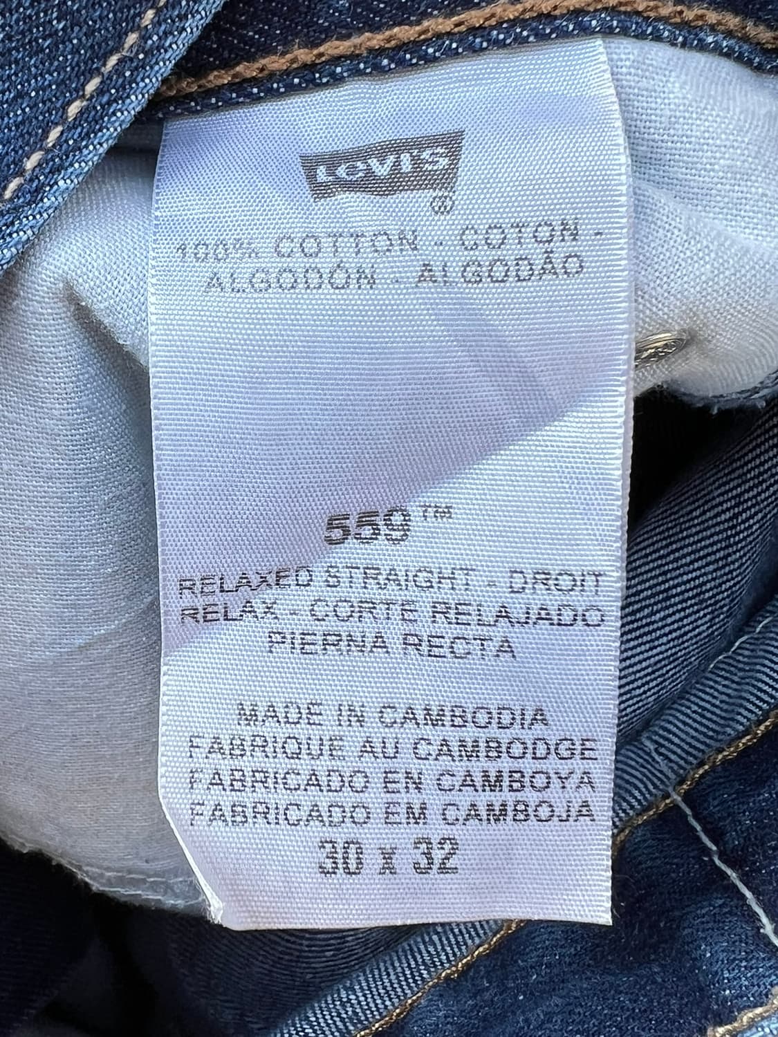 [30x32] 리바이스 559 릴렉스 스트레이트 데님 빈티지 청바지 상품이미지6