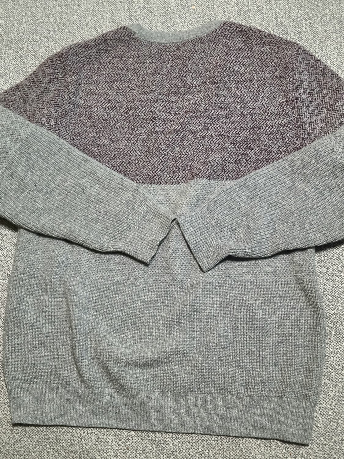 헤지스 남성 모  니트 105  정사이즈 상품이미지7