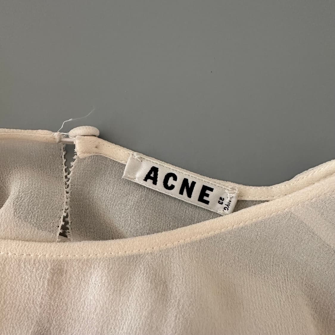 아크네스튜디오 acne studios 실크 블라우스 상품이미지7