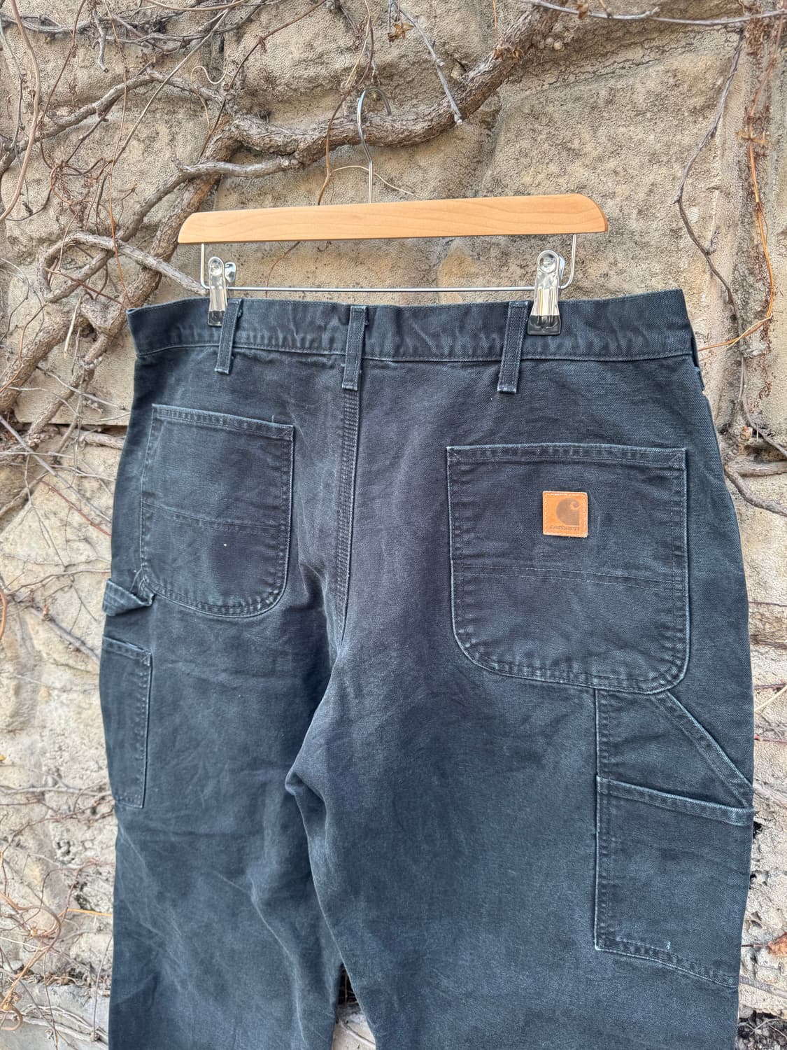 칼하트 빈티지 b111 blk 싱글니 카펜터 워크 팬츠 상품이미지5