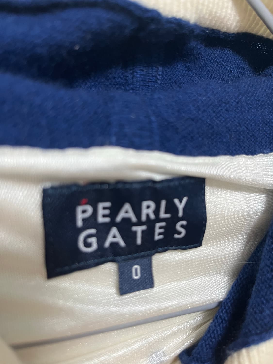 PEARLY GATES 방풍 후드니트 상품이미지6