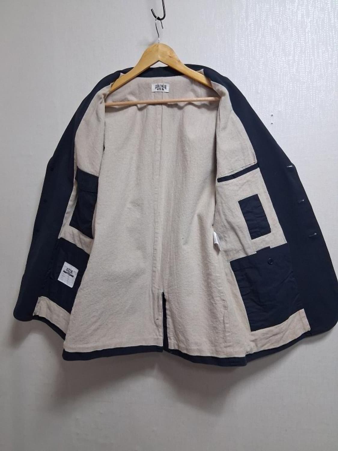 GEEK TAILOY 두꺼운 데님쟈켓 네이비 남성 105XL
국내생산 상품이미지3