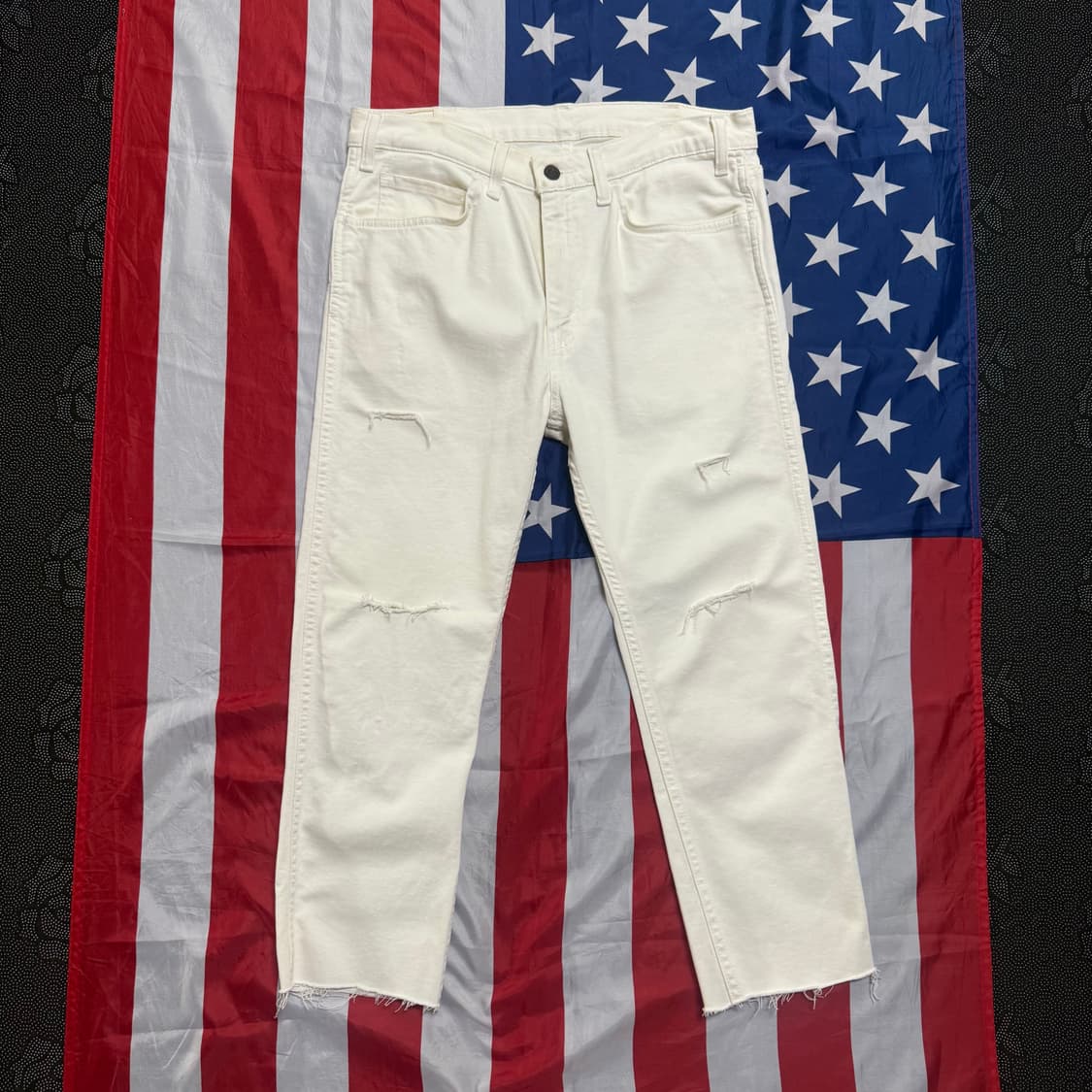 levi's 리바이스 510 오렌지탭 화이트진 32x32 상품이미지1