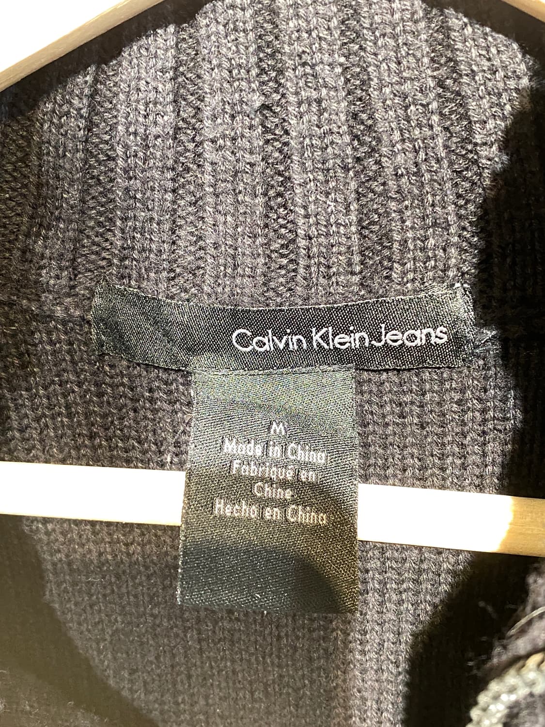 캘빈클라인 하프칼라 니트 상품이미지8