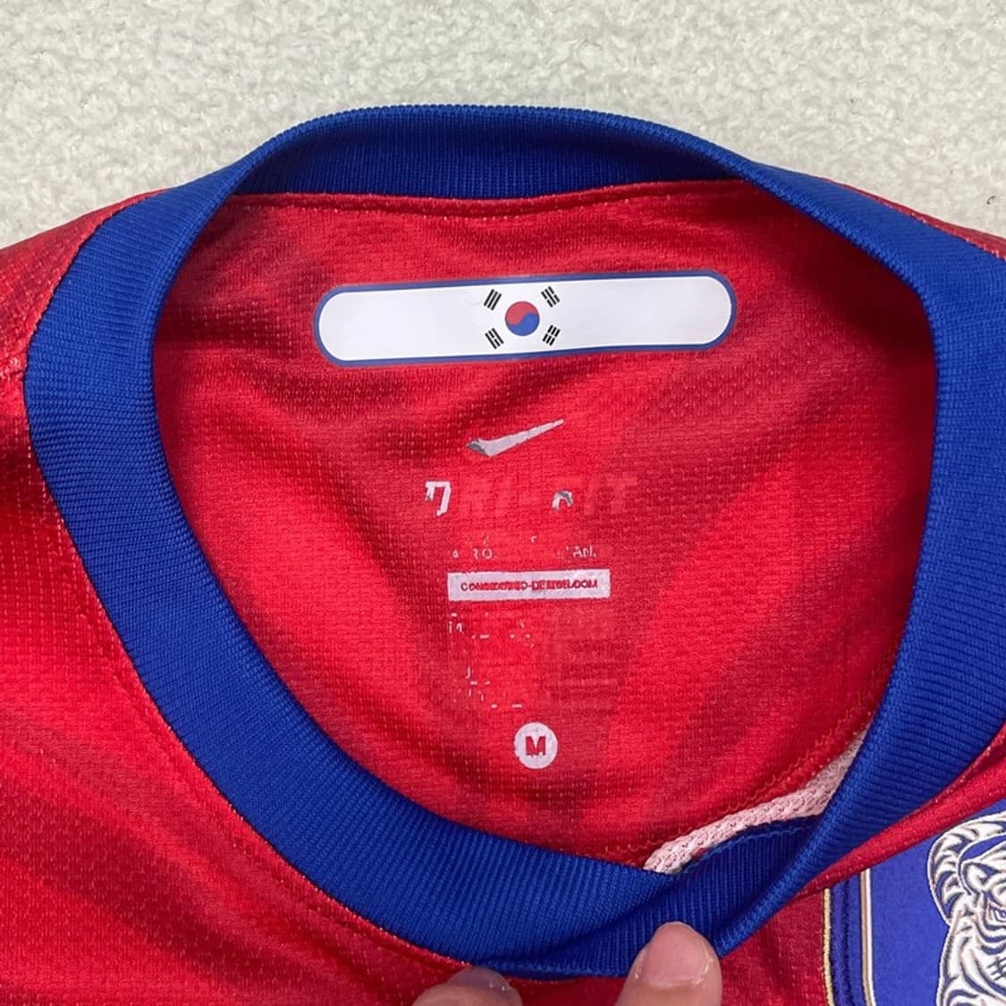 NIKE 10-12 국가대표 져지 주니어 M 상품이미지6