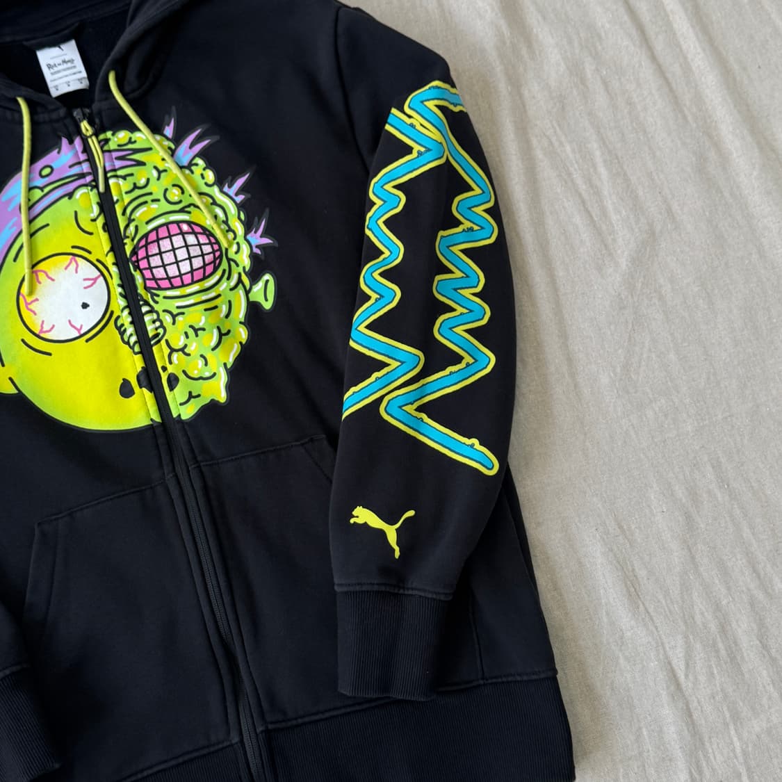 푸마 x 릭앤모티 후드집업 M 상품이미지3