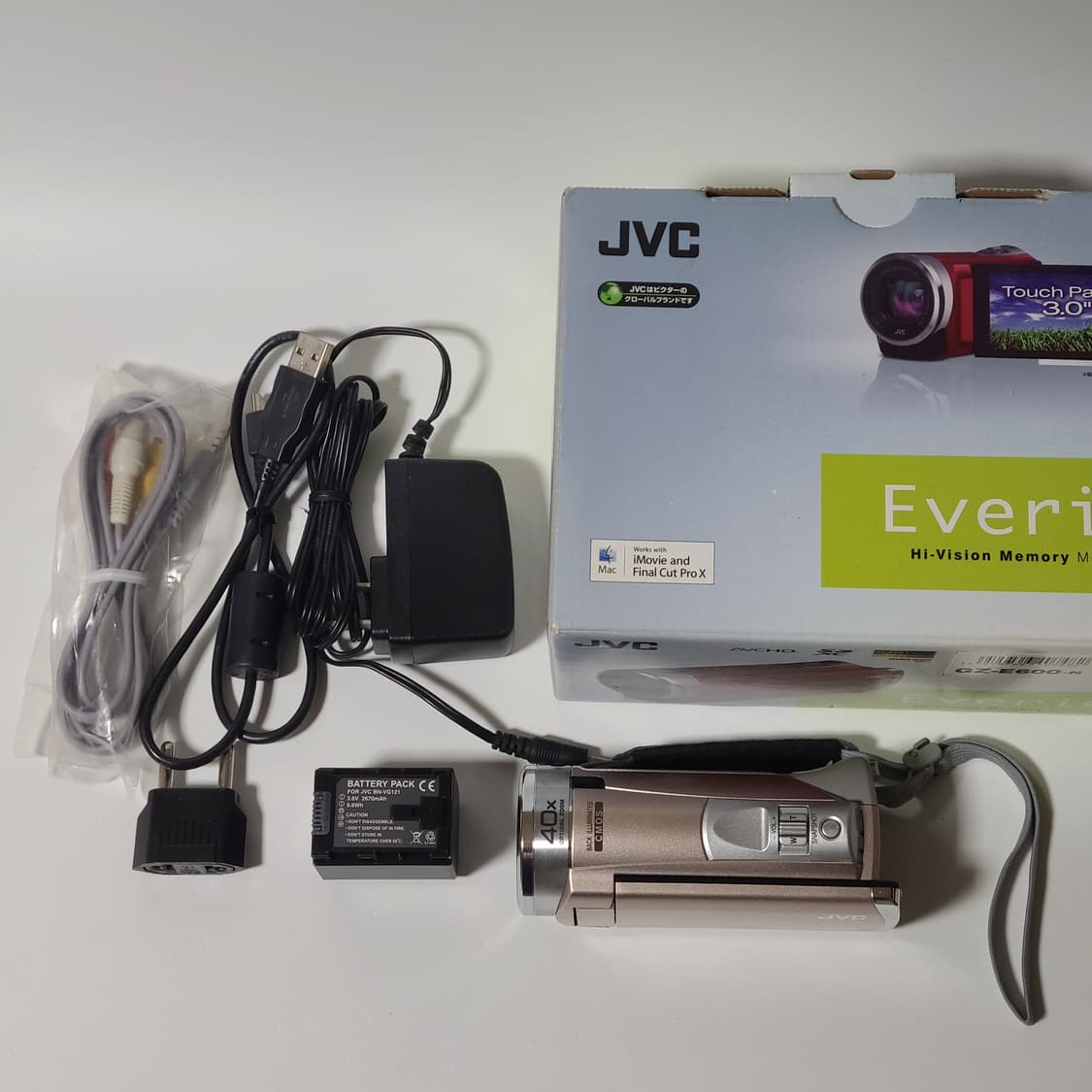 JVC GZ-E600 빈티지 캠코더 디카 디지털카메라 상품이미지2