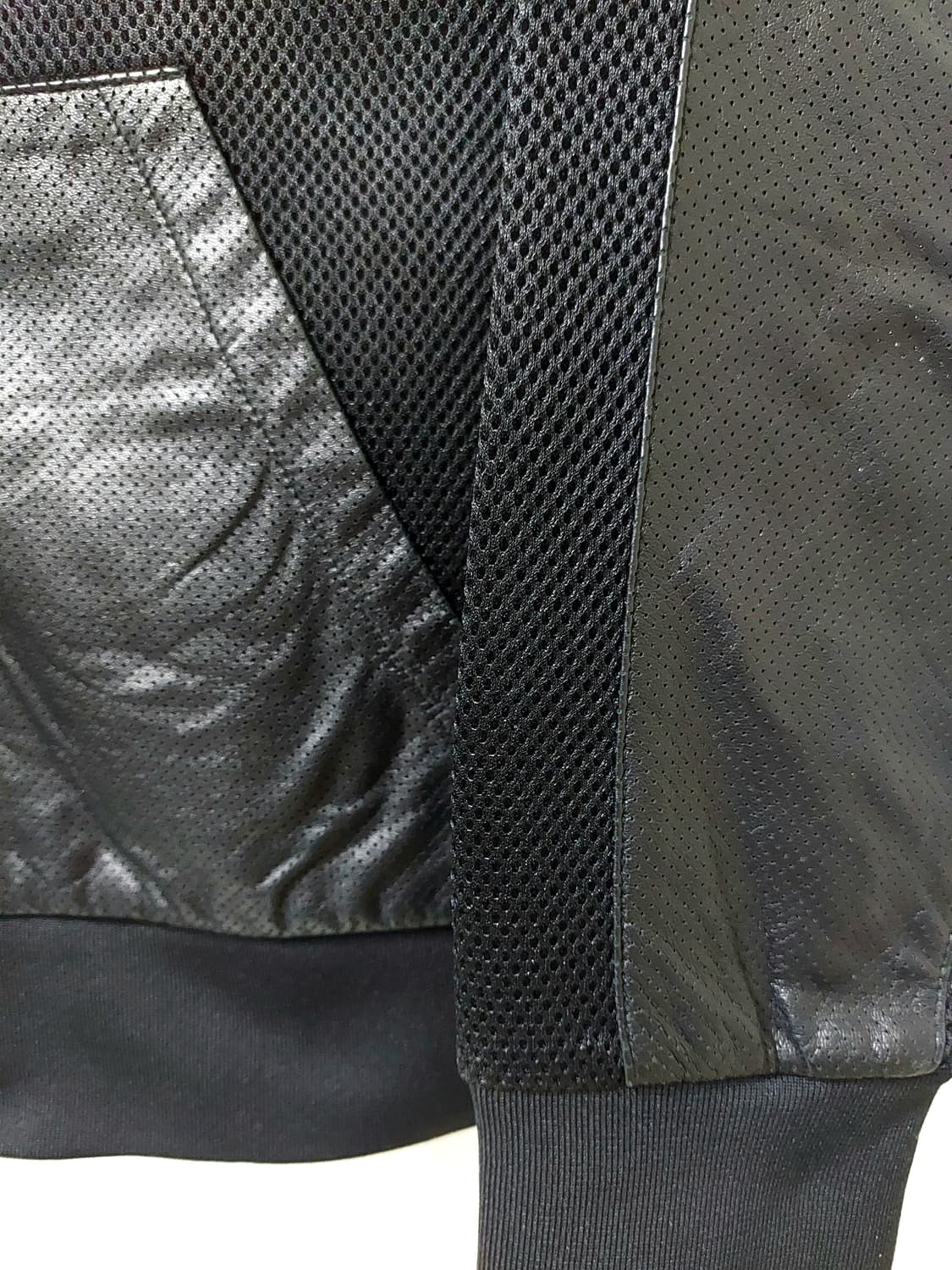 코오롱스포츠 가죽 메쉬 후드 집업 105 상품이미지2