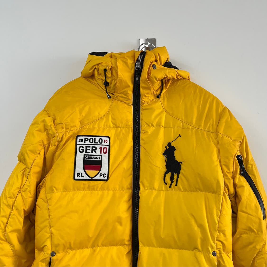 폴로 랄프로렌 빅포니 독일 옐로우 패딩 상품이미지4