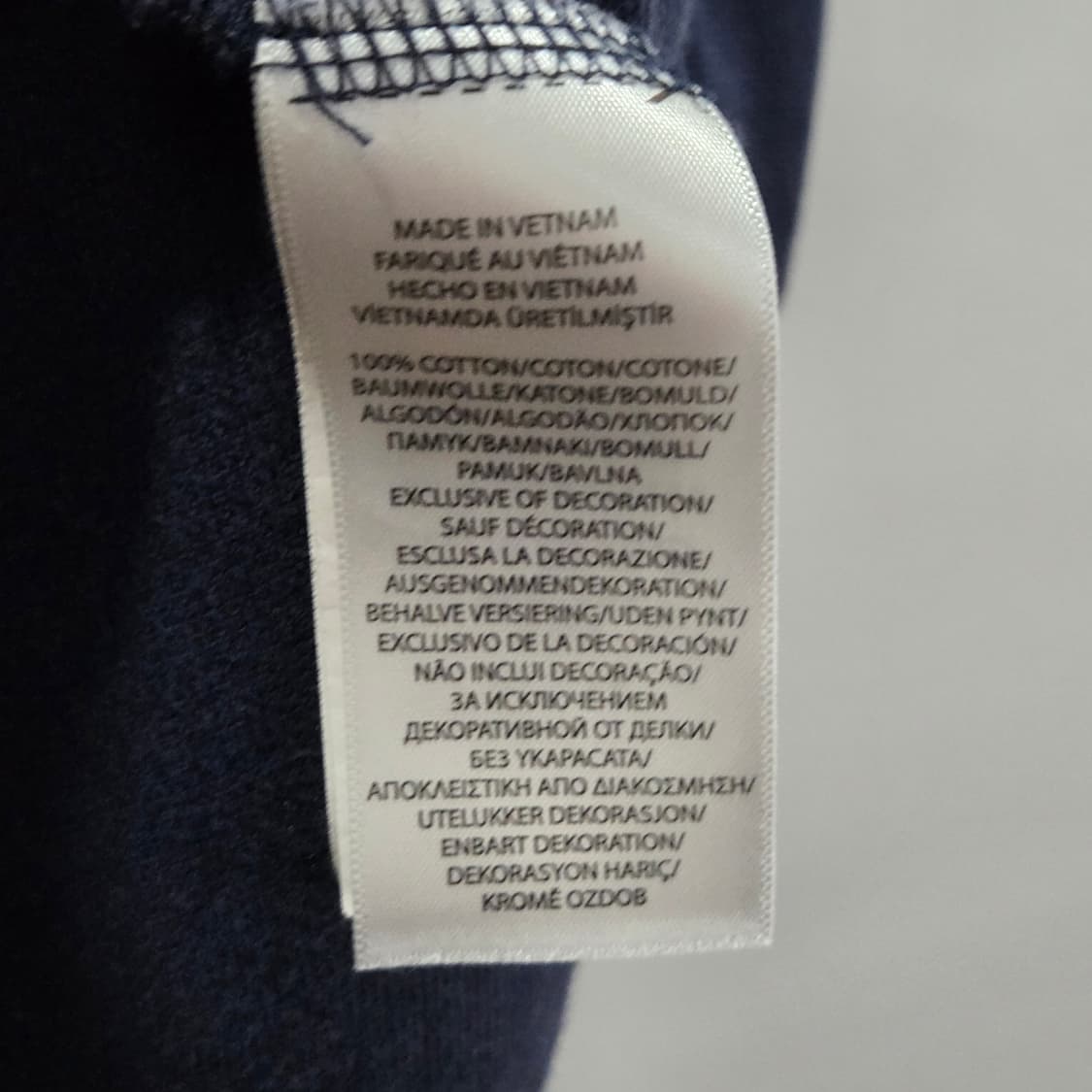 폴로랄프로렌 우먼 피케 카라티 네이비 XL 상품이미지4