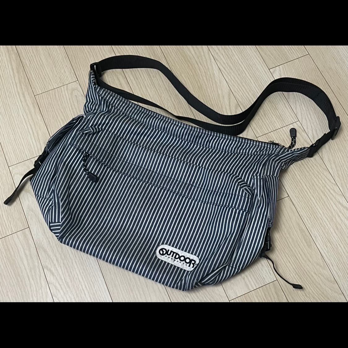 Outdoor products 스트라이프 크로스/숄더백 상품이미지1